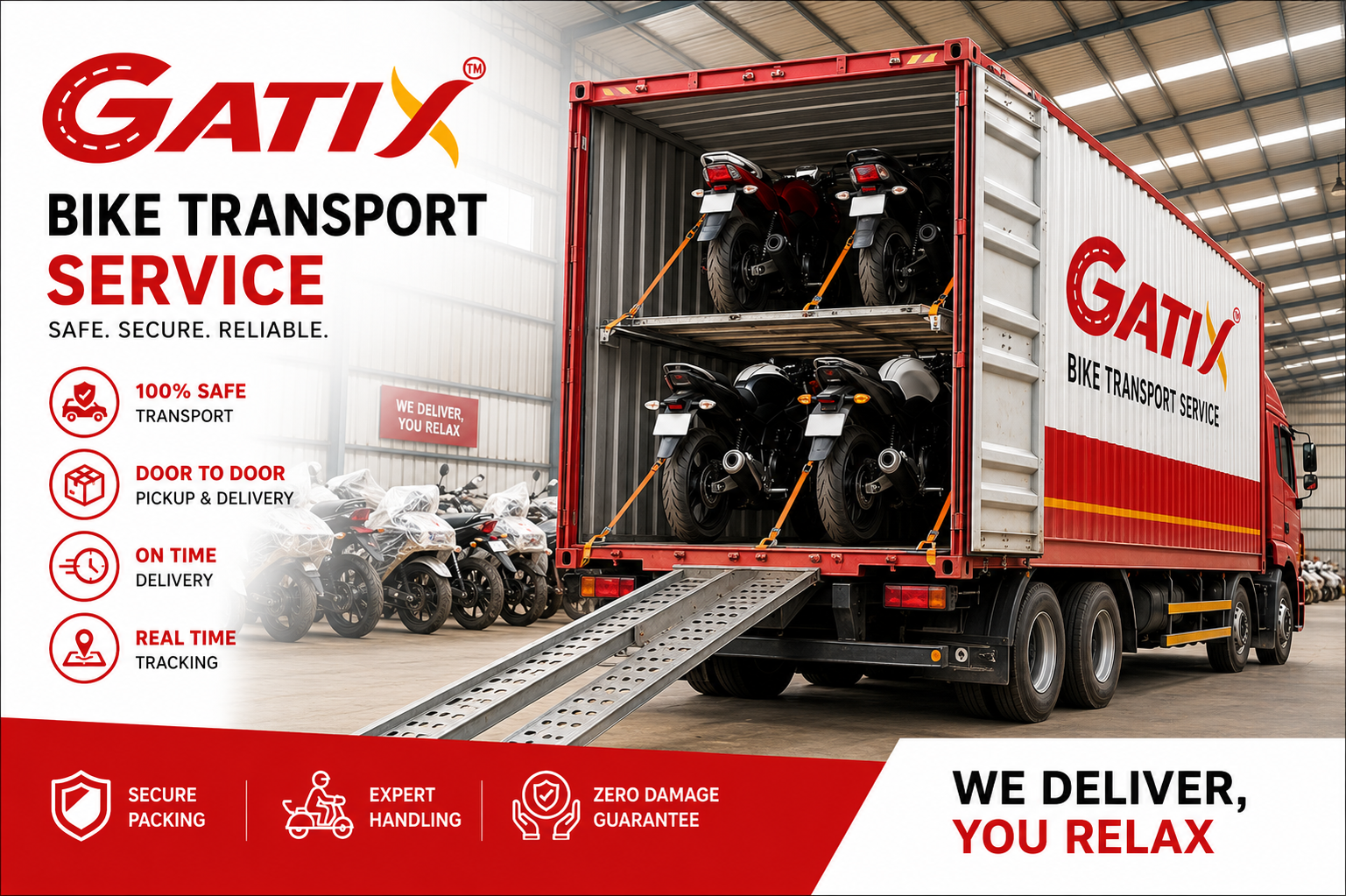 Safe Bike Transport Carrier